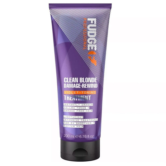 Fudge Professional Clean Blonde Damage Rewind Violet-Toning Treatment 200ml