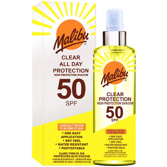 Malibu Clear Protection Spray SPF50 250ml