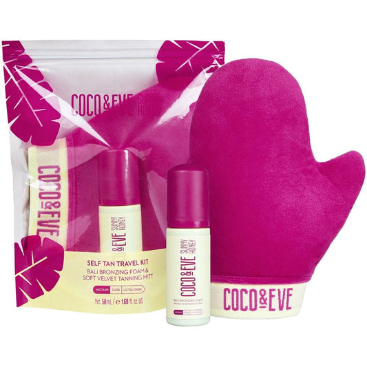 Coco & Eve Tanning Travel Kit Medium