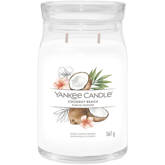 Yankee Candle Coconut Beach Large Signature Jar Candle