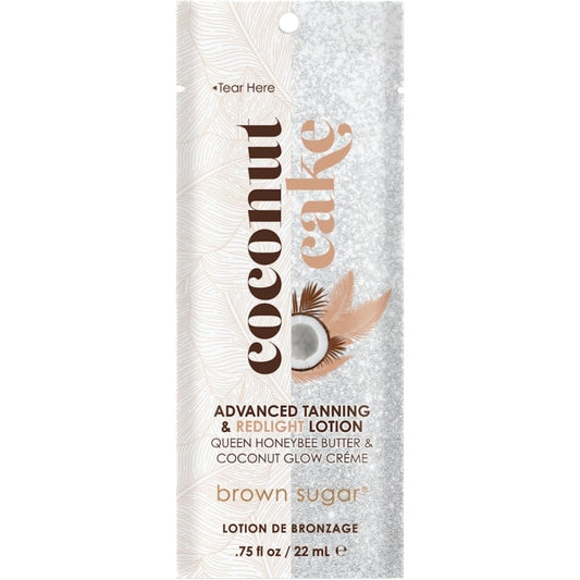 Tan Incorporated Coconut Cake Tanning & Redlight Accelerator Lotion Sachet 22ml