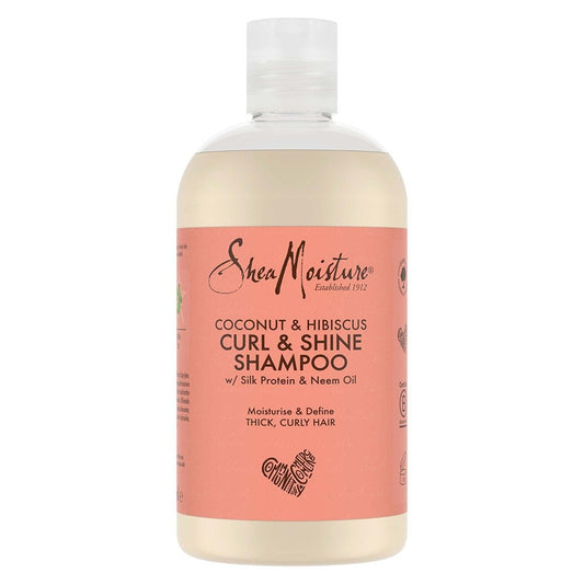 Shea Moisture Coconut & Hibiscus Curl & Shine Shampoo 384ml