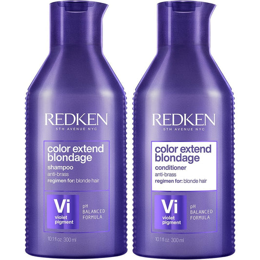 Redken Colour Extend Blondage Anti-Brass Shampoo & Conditioner Twin 2 x 300ml