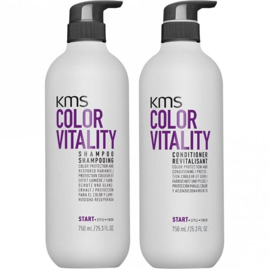 KMS Colour Vitality Shampoo & Conditioner Twin 2 x 750ml