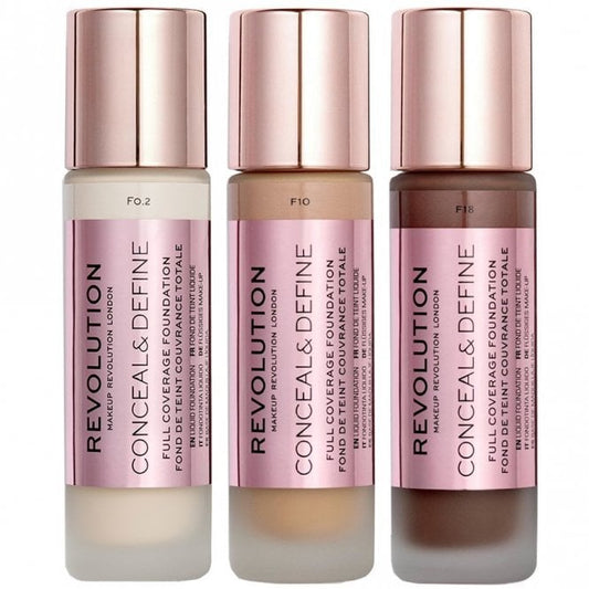 Makeup Revolution Conceal & Define Full Coverage Foundation 23ml