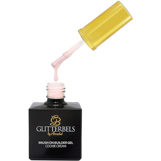 Glitterbels Cookie Cream Brush On Builder Gel Polish 17ml