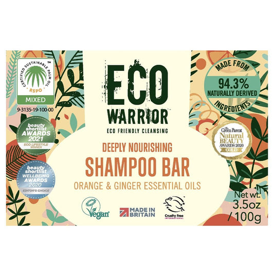 Eco Warrior Deeply Nourishing Shampoo Bar 100g