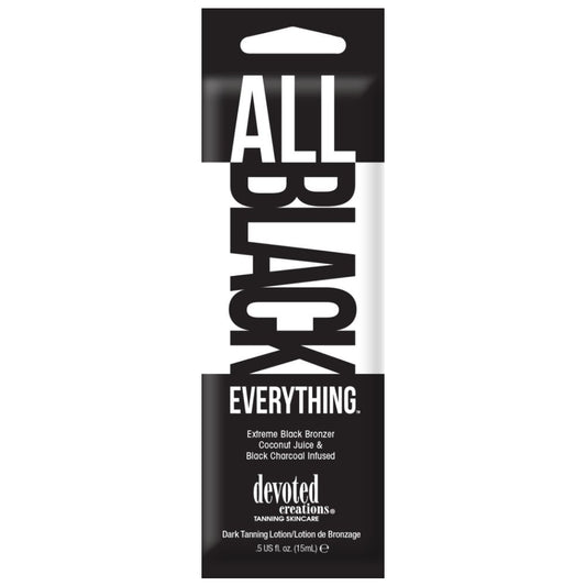 Devoted Creations All Black Everything Dark Tanning Accelerator Sachet 15ml