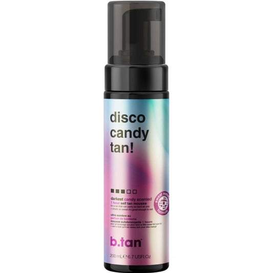 b.tan Disco Candy Tan Self Tan Mousse Darkest 200ml