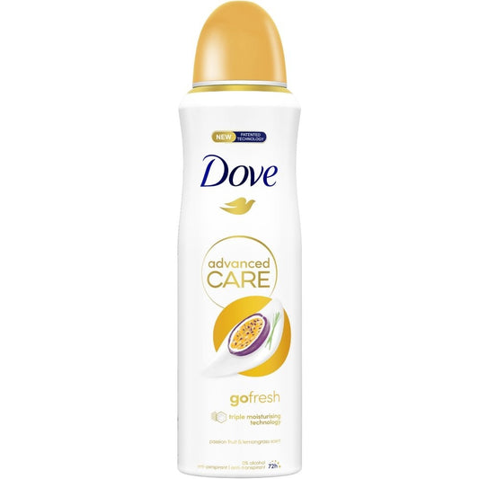 Dove Advanced Care Go Fresh Passion Fruit & Lemongrass Anti-Perspirant Deodorant 200ml