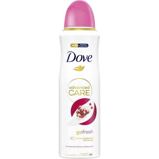 Dove Advanced Care Go Fresh Pomegranate & Lemon Verbena Anti-Perspirant Deodorant 200ml