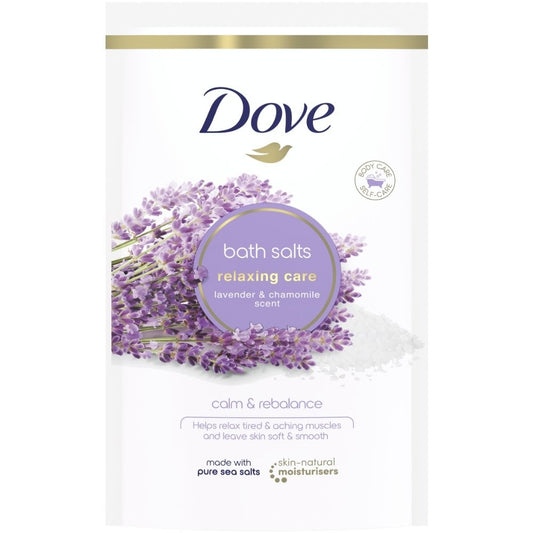 Dove Lavender & Chamomile Relaxing Care Bath Salts 900g