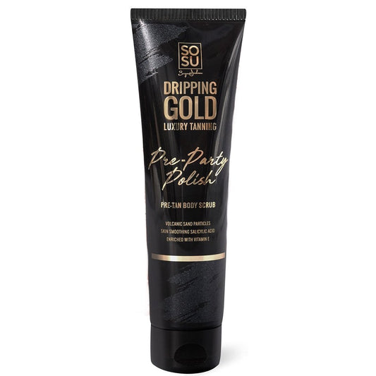 Dripping Gold Pre-Party Body Scrub 150g