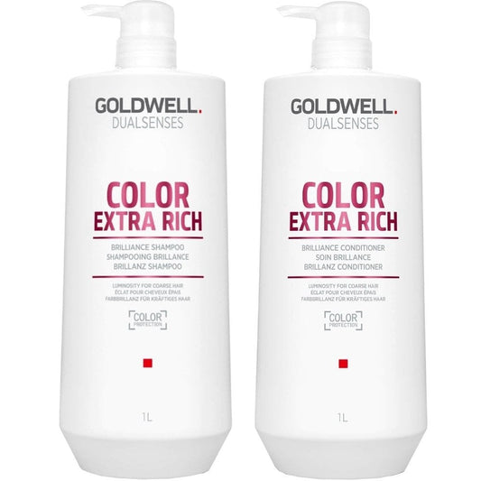 Goldwell DualSenses Colour Brilliance Extra Rich Shampoo & Conditioner Twin 2 x 1000ml