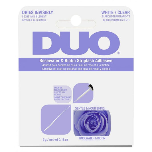 Duo Eyelash Glue Brush On Striplash Adhesive Clear 5g