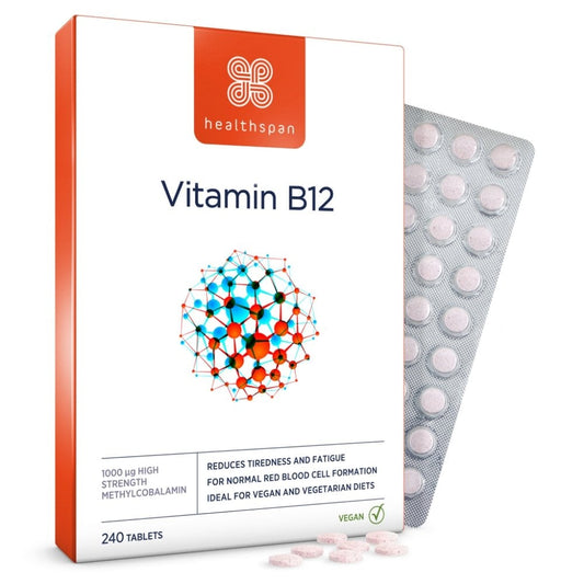 Healthspan Easy-to-Swallow Vitamin B12 1000ug 240 tablets