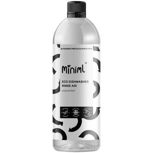 Miniml Dishwasher Rinse Aid Unscented 750ml