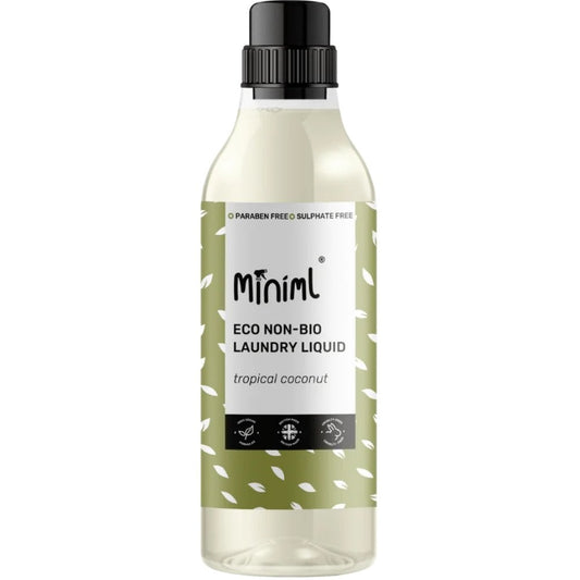 Miniml Non-Bio Laundry Liquid Tropical Coconut 1000ml