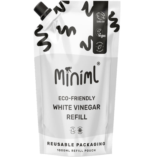 Miniml Eco-Friendly White Vinegar Unscented Refill Pouch 1000ml