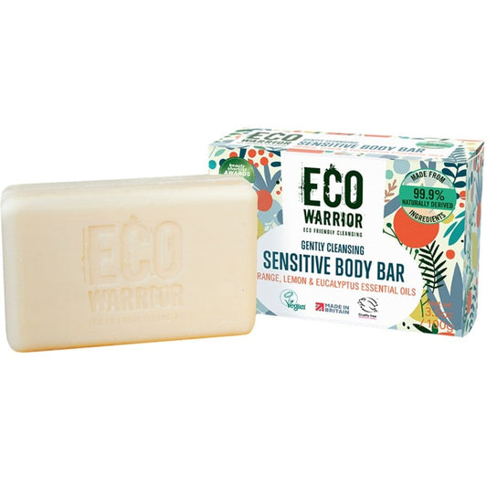 Eco Warrior Gently Cleansing Sensitive Body Bar 100g