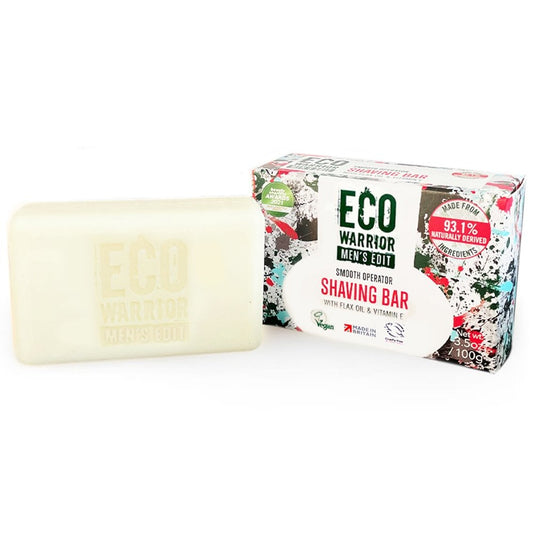 Eco Warrior Men's Edit Smooth Operator Shaving Bar 100g