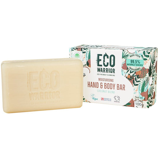 Eco Warrior Moisturising Hand & Body Bar 100g