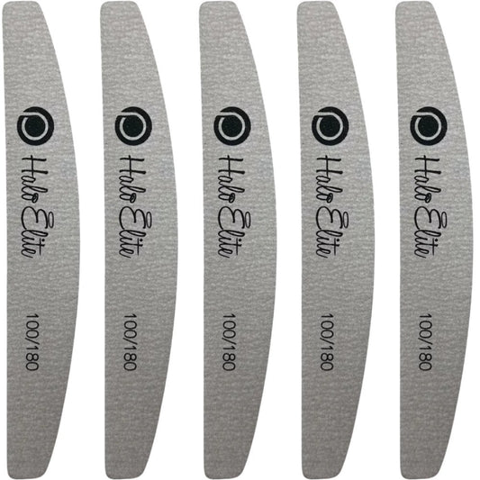 Halo Elite Precision Zebra Foam Files 100/180 Grit x5