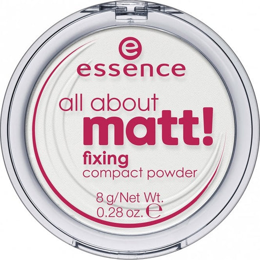 Essence All About Matt Fixing Compact Powder 01 Clear 8g