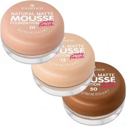 Essence Natural Matte Mousse Foundation 16g