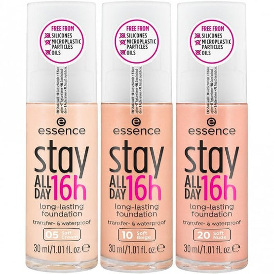 Essence Stay All Day 16h Longlasting Foundation 30ml