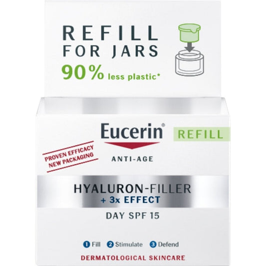 Eucerin Anti-Age Hyaluron Filler Day Cream SPF15 Refill 50ml