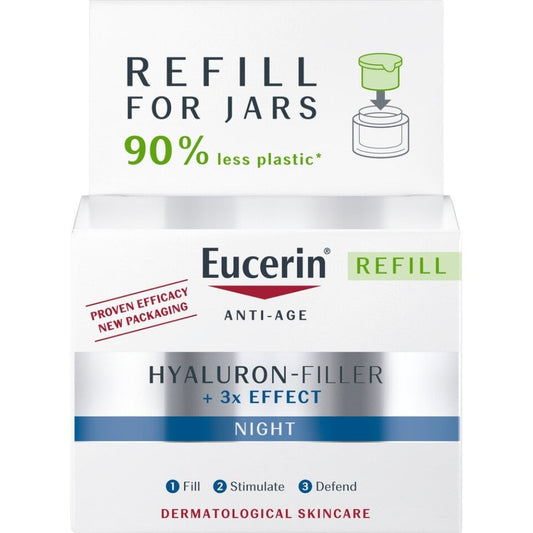 Eucerin Anti-Age Hyaluron Filler Night Cream Refill 50ml