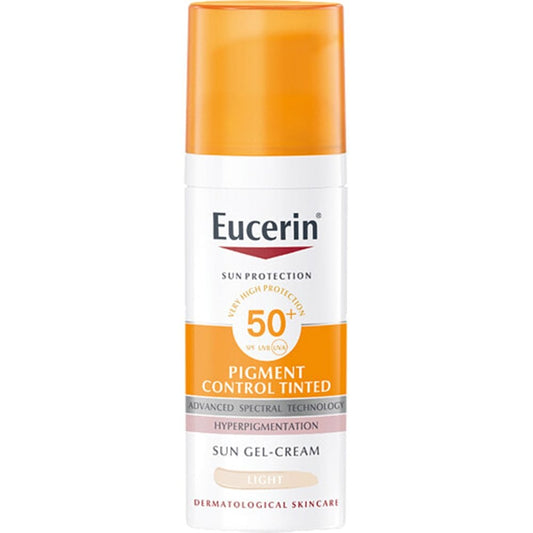 Eucerin Sun Face Pigment Control Tinted Gel Cream Light SPF50+ 50ml