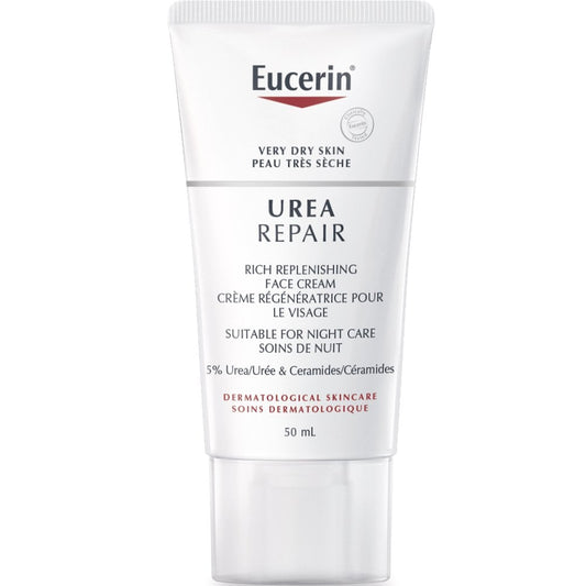 Eucerin Urea Repair 5% Urea Rich Replenishing Face Cream 50ml