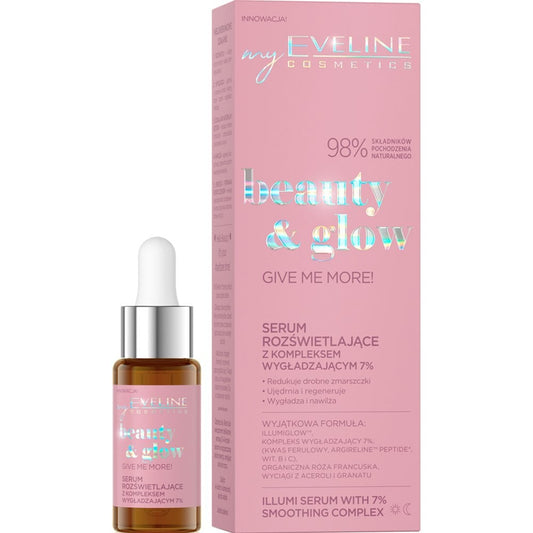 Eveline Cosmetics Beauty & Glow Smoothing Complex Illuminating Serum 18ml