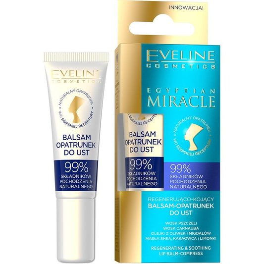 Eveline Cosmetics Egyptian Miracle Regenerating Lip Balm 12ml