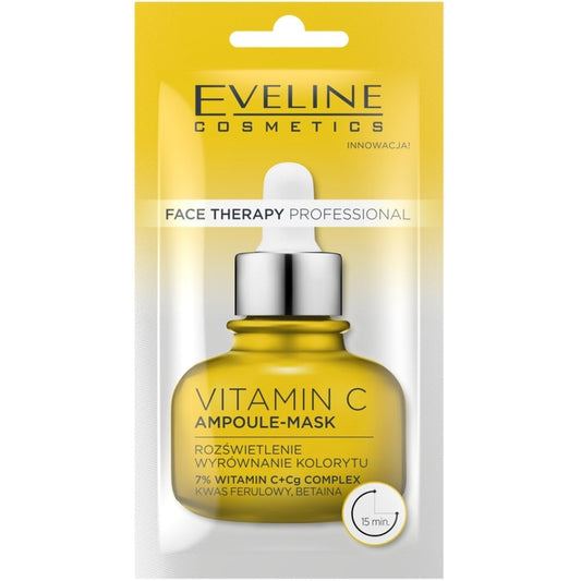 Eveline Cosmetics Face Therapy Professional Vitamin C Ampoule-Mask 8ml