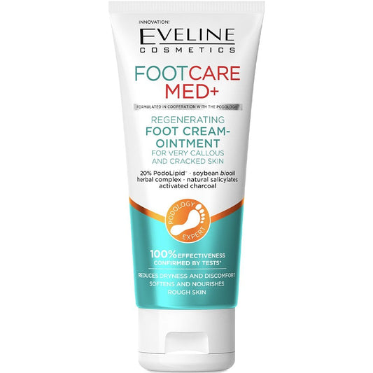 Eveline Cosmetics Footcare Med+ Regenerating Foot Cream-Ointment 100ml