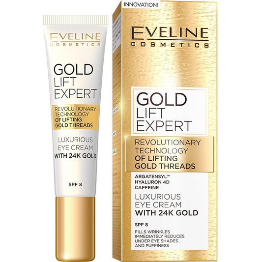 Eveline Cosmetics Gold Lift Expert Eye Cream SPF8 15ml