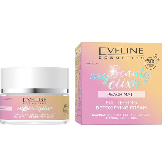 Eveline Cosmetics My Beauty Elixir Peach Matt Face Cream 50ml