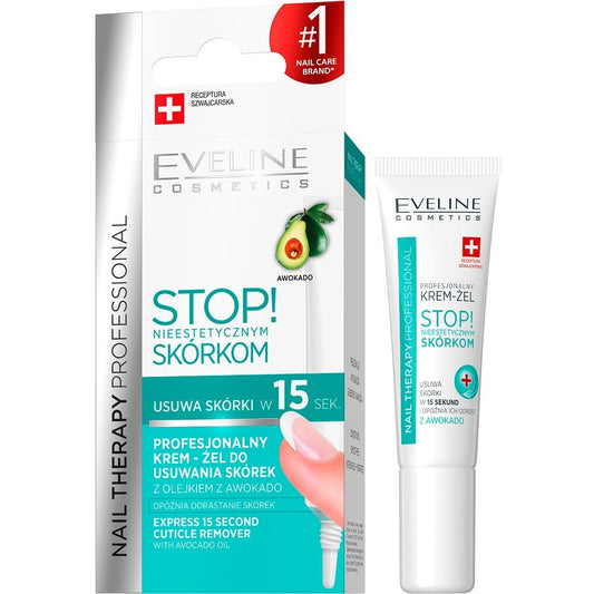 Eveline Cosmetics Nail Therapy Professional Express 15 Second Cuticle Remover 12ml