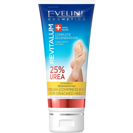 Eveline Cosmetics Revitalum 25% Urea Intensely Regenerating Cream-Compress 75ml