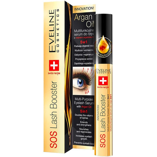 Eveline Cosmetics SOS Eyelash Booster Serum 5 in 1 10ml