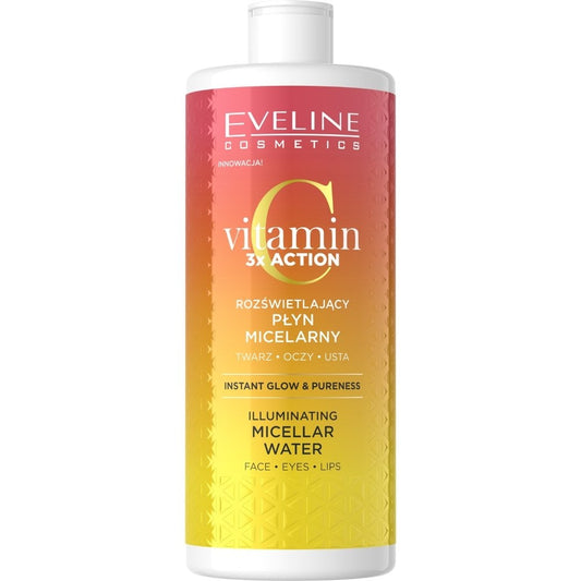 Eveline Cosmetics Vitamin C 3x Action Illuminating Micellar Water 500ml