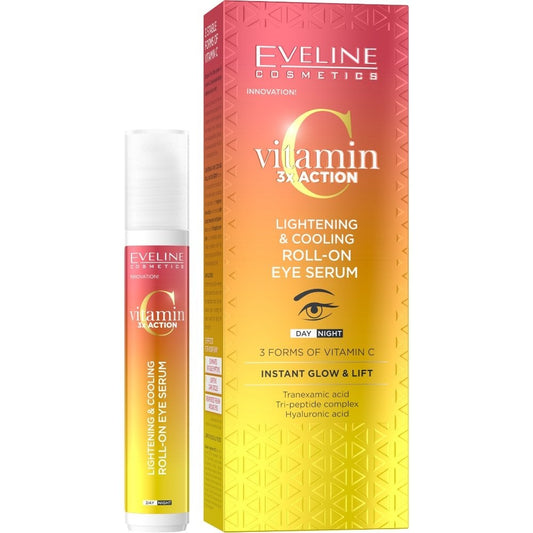 Eveline Cosmetics Vitamin C 3x Action Roll-On Eye Serum 15ml