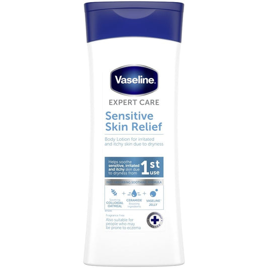 Vaseline Expert Care Sensitive Skin Relief Lotion 400ml