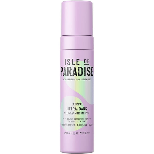 Isle Of Paradise Express Self-Tanning Mousse Ultra-Dark 200ml