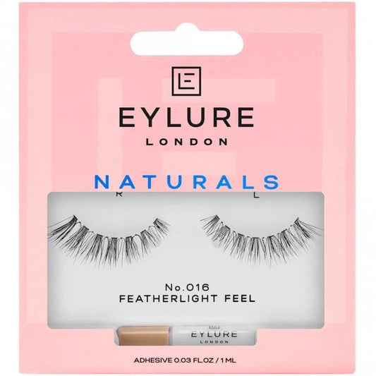 Eylure Naturals 016 Featherlight Feel Strip Lashes Black