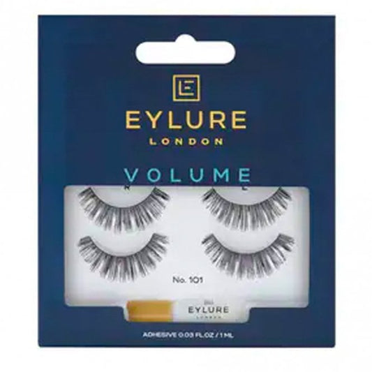 Eylure Volume 101 Strip Lashes Black Twin Pack