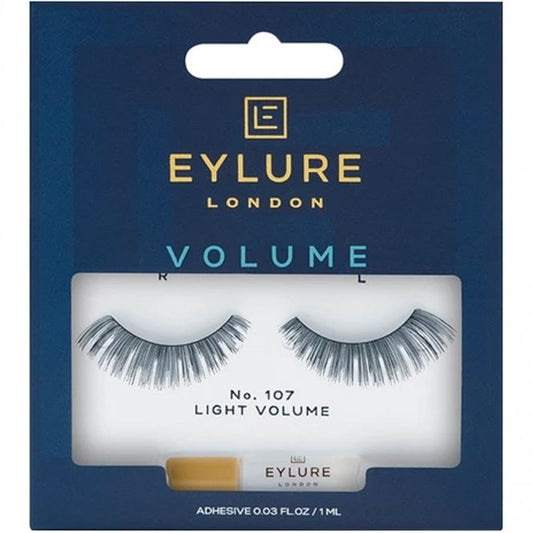 Eylure Volume 107 Light Volume Strip Lashes Black